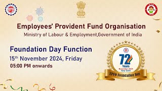 EPFO 72nd Foundation Day Function [upl. by Bergstein19]