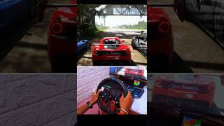 Forza horizon 5 ferrari drag race logitech g29 steering wheelviraltrendingshortsshort [upl. by Tammie]