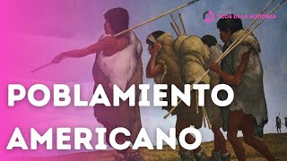 POBLAMIENTO DE AMÉRICA TEORÍAS GLACIACIÓN ESTRECHO DE BERING Y MIGRACIONES  MÉTODO CARBONO 14 [upl. by Osy]