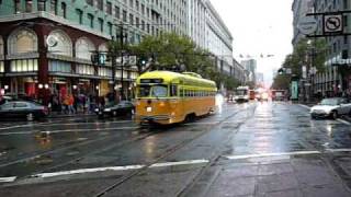 San Francisco Streetcar F line quotLos Angelesquot [upl. by Ahto]