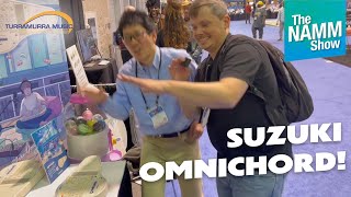 Suzuki Omnichord  NAMM 2024 with Turra Music [upl. by Thorn]