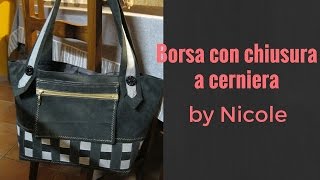 Come realizzare una borsa con chiusura a cerniera [upl. by Anitnas]