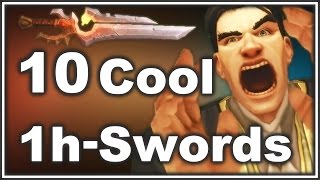 10 Cool One Handed Swords  WoW [upl. by Kehsihba334]