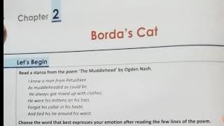 Class 8th Chapter 2 Bordas Cat part 1 [upl. by Ronen]