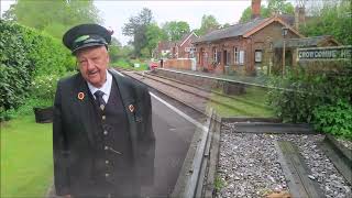 VISITING CROWCOMBE BISHOPS LYDEARD AND WILLITON WEST SOMERSET RAILWAY 13 MAY 2023 [upl. by Noled]