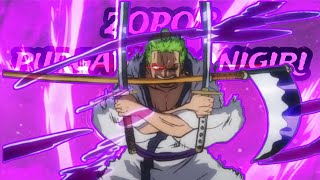 ZOROS PURGATORY ONIGIRI 😈⚔️ anime onepiece animeedit roronoazoro zoro [upl. by Gilberte]