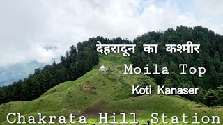 Moila Top Koti Kanaser or hanol Dehradun ka Kashmir Chakrata Hill Station Dehradun Uttarakhand [upl. by Prissie]