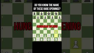 RARE Chess Opening Quiz chess shorts chessmemes [upl. by Glynas656]