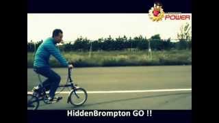 HiddenBrompton Brompton Ebike Brompton and HiddenPower conversion kit [upl. by Nauqet]