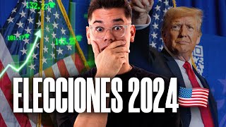 ELECCIONES 2024 Qué va a pasar con la Bolsa de Valores en el CUATRIENIO de TRUMP 💣 [upl. by Robinia]