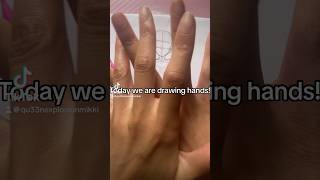 Failed hand tutorial😂😭 part 6 artistofyoutube art drawing tutorial arttutorial [upl. by Hahseram]