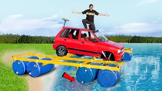 Can We Drive Car On Water क्या ये गाड़ी पानी में चल पाएगी 100 Real [upl. by Townie]