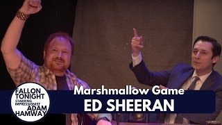 Fallon Tonight  Ed Sheeran Interview amp Marshmallow Game [upl. by Ardnaxela]