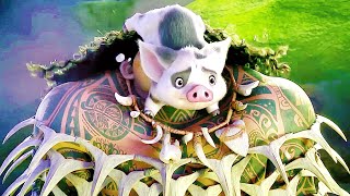 MOANA 2 quotPua Gets Revenge On Maui Scenequot Trailer NEW 2024 [upl. by Hannie]