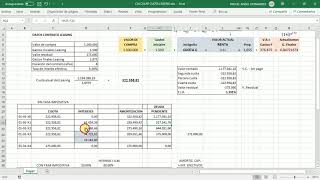 COMO CALCULAR LA CUOTA DE UN LEASING EJEMPLO PRACTICO [upl. by Bartley]