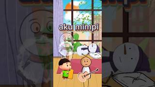 papa mama adik menghilang funny shorts cartoon [upl. by Almena]