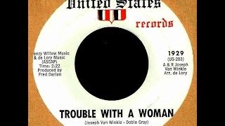 Camptown Singers  TROUBLE WITH A WOMAN Gold Star Studio 1963 [upl. by Ahsimot]