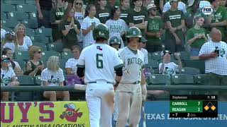 HIGHLIGHTS Southlake Carrol vs Reagan  UIL Baseball State Championship [upl. by Zobias]