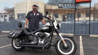 2012 HarleyDavidson Fat Boy Lo Vance amp Hines Big Shots [upl. by Compton]