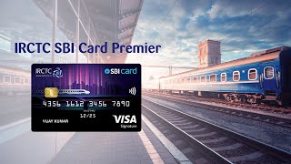 IRCTC SBI Card Premier  Credit Card Features Benefits and Rewards [upl. by Hardy]