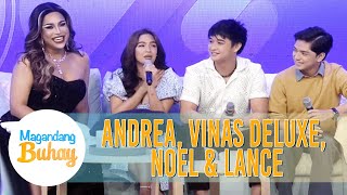 Andrea Viñas Deluxe Noel and Lance talk about their roles on Drag You and Me  Magandang Buhay [upl. by Petes]