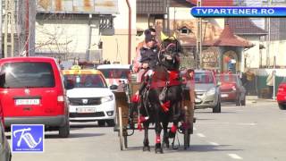 Ghenosu a făcut spectacol la parada bulgarilor din Târgoviște [upl. by Sallad761]