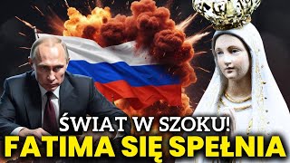 Przepowiednie Z FATIMY Zaczynają Się Spełniać Czy WOJNA Na UKRAINIE SPEŁNIA Proroctwo FATIMSKIE [upl. by Nisbet]