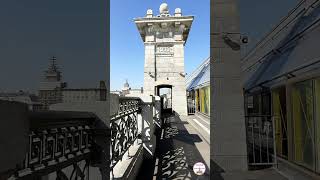 Pushkin Footbridge  Walking Tour around Moscow  Travel to Russia moscow tourism shorts [upl. by Tallie562]