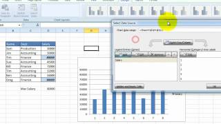 VideoExcel  How to create graphs or charts in Excel 2010 Charts 101 [upl. by Atnovart]