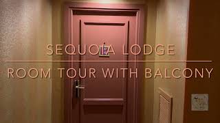 Sequoia Lodge Golden Forest Room Tour with Balcony [upl. by Peck843]