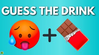 Guess The Drink By Emoji  Emoji Quiz [upl. by Sakul864]