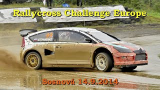 Rallycross RCE Sosnová 2014  crashe akce a krize od Musky [upl. by Otanutrof]