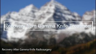 Recovery After Gamma Knife Radiosurgery [upl. by Cence]