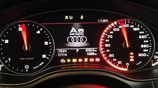 Audi A1 needle sweep by VCDS code [upl. by Rhpotsirhc]