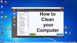 How to use CCleaner tutorial amp Clean your Computer  Free amp Easy [upl. by Secor]