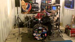 Shakedown Street  Grateful Dead drum cover by Rick Flynn [upl. by Pleione]