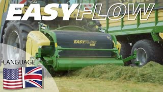 KRONE EasyFlow – Pickup for a forage harvester [upl. by Sorensen]