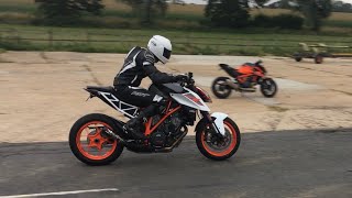 KTM 1290 SUPERDUKE R AUSTIN RACING EXHAUST SOUND GP1R [upl. by Naie]