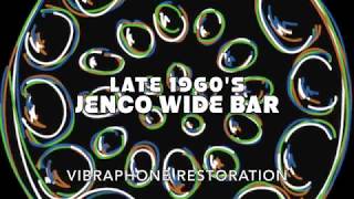 1960s JenCo Vibraphone  Schwebke Instrument Restoration [upl. by Eitsim124]