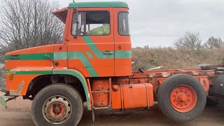 Köp Dragbil Scania 140 V8 på Klaravik [upl. by Peih]