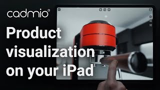 Cadmio realtime rendered product visualization on the iPad [upl. by Joed]