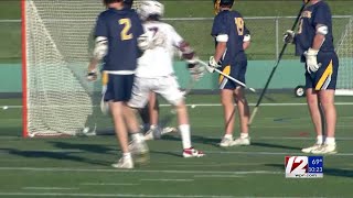 La Salle rolls past Barrington to Div I boys lacrosse final [upl. by Swehttam62]