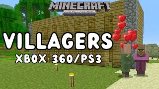 VILLAGER BREEDING and TRADING in Minecraft XBOX 360  aquatic update [upl. by Snook120]