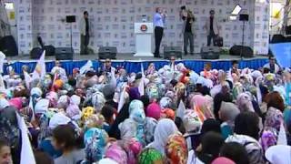 BAŞBAKAN RECEP TAYYİP ERDOĞAN BİNGÖL MİTİNGİ 08 06 2011 [upl. by Liebowitz392]