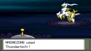 Pokémon Platinum  Capturing Arceus [upl. by Randy]