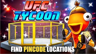 UFC TYCOON MAP FORTNITE CREATIVE  FIND PINCODE LOCATIONS [upl. by Adnerak]