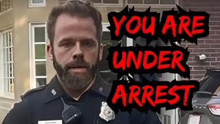 VILE DELETE LAWZ SIMP FRAUDITOR GETS ARRESTED [upl. by Yrrehs539]