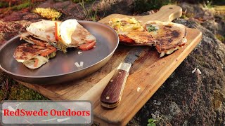 Quesadillas  Quick and easy cooking for the Trangia Mini [upl. by Dnomzed]