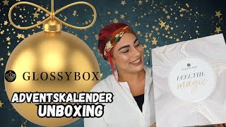 Glossybox Adventskalender 2023 Unboxing  Adventskalender 2023 Unboxing l Elanhelo [upl. by Braden]