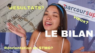 Résultats bac 2020 parcoursup réorientation STMG [upl. by Lenor]